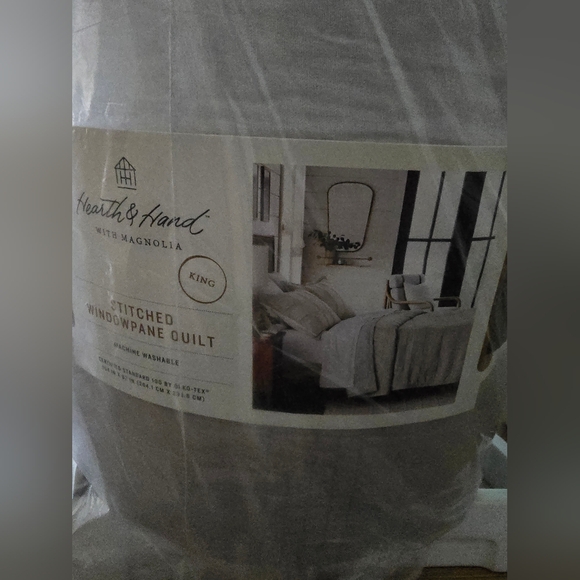 Hearth & Hand Elegant Home Bedding Set - Cream